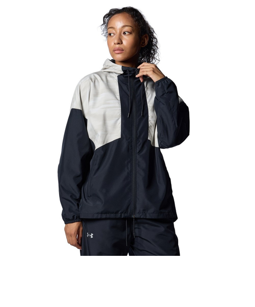 アンダーアーマー（UNDER ARMOUR）メッシュ ウーブン フルジップ フーディー 1388194 001