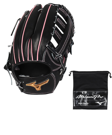 ミズノ（MIZUNO）軟式 グラブ 外野手用 野球グローブ 一般 ミズノプロ CRAFTED Edition BSS 西川型 1AJGR31007 0964 …