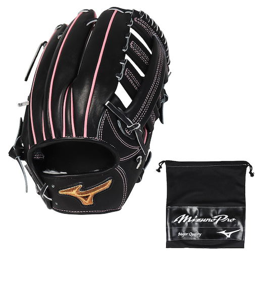 ミズノ（MIZUNO）軟式 グラブ 外野手用 野球グローブ 一般 ミズノプロ CRAFTED Edition BSS 西川型 1AJGR31007 0964 …