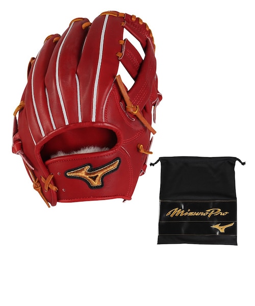 ミズノ（MIZUNO）軟式用グラブ 内野手 ミズノプロ 勝色collection BSS
