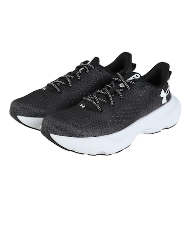 アンダーアーマー（UNDER ARMOUR）ランニングシューズ インフィニット ブラック 3027524 001 スニーカー ジョグ 柔軟性 クッション性