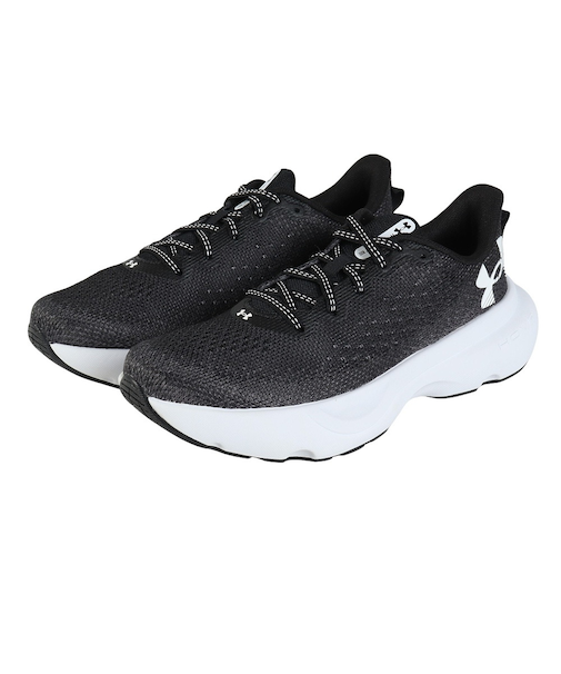 アンダーアーマー（UNDER ARMOUR）ランニングシューズ インフィニット ブラック 3027524 001 スニーカー ジョグ 柔軟性 クッション性