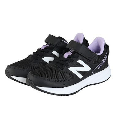 ニューバランス(new balance)ジュニアランニングシューズ ベルクロ ベルト付き レースシューズ 570 v3 PP3 YT570PP3 W