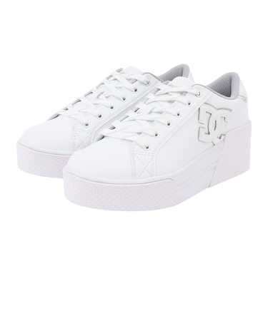 ディーシーシューズ（DC SHOES）スニーカー チェルシーライトウェッジ ホワイト 24FWDW244601 WS4 ボーダーシューズ カジュアル タウン …