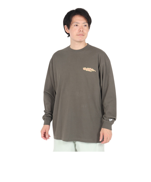ニューエラ（NEW ERA）長袖 オーバーサイズド コットン Tシャツ Graffiti 14324707