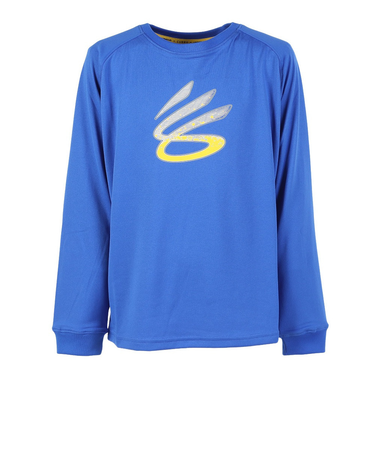 アンダーアーマー（UNDER ARMOUR）バスケットボールウェア ジュニア カリー テック ロングスリーブ Tシャツ 1388350 400