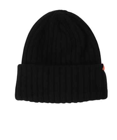 ヤックパック(YAK PAK)ニット帽 ベーシックリブカフワッチ YAK-PAK-24F004 BLK 防寒 フリーサイズ 黒