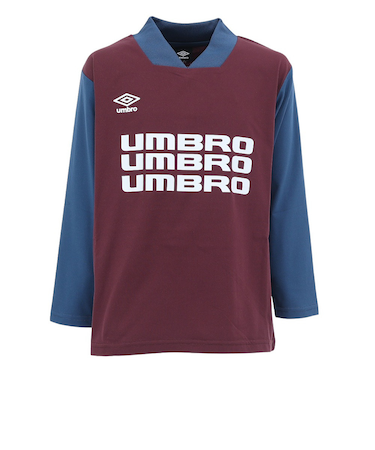 アンブロ（UMBRO）ジュニア サッカーウェア THE THIRD フィールテックプラクティスシャツ UF4FLS51J WRNV