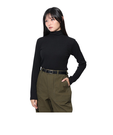 エルケクス（ELKEX）長袖 タートルネックTシャツ EKL4FA0020 BLK