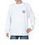 ベンデイビス（BEN DAVIS）サークルロゴ ロングスリーブTシャツ 24780036-WHT