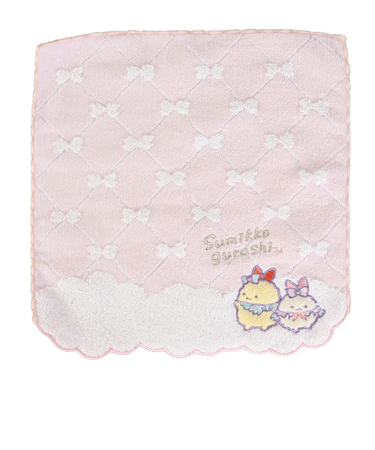 ミニタオル 天使なえびてんアイドル ピンク CM48001