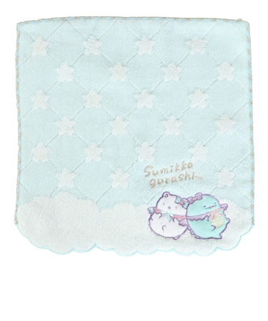 ミニタオル 天使なえびてんアイドル ブルー CM48002