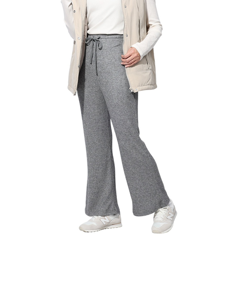 エルケクス（ELKEX）リブ ワイドパンツ EKL4FA0021 CGRY