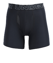 アンダーアーマー（UNDER ARMOUR）股下長め パフォーマンステック 6インチ アンダーウェア ボクサーパンツ S～4L ブラック 1387410 00…