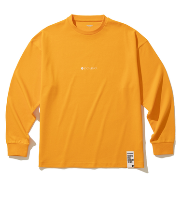 デュアリグ(DUARIG)ポリ天竺プリント ロングスリーブTシャツ Lavic 4F0011-TRCT-863HD ORG