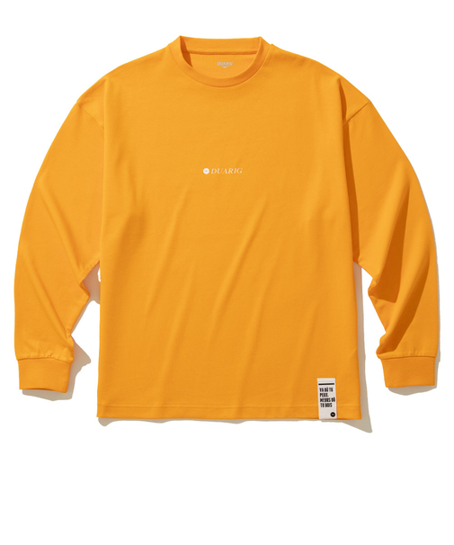 デュアリグ(DUARIG)ポリ天竺プリント ロングスリーブTシャツ Lavic 4F0011-TRCT-863HD ORG