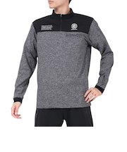 PEACHBRUSHED ハーフジップ スウェットシャツ SW4F0007-TR860-GRSD MGRY