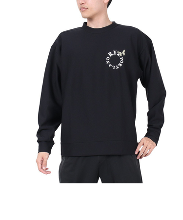 ライズ（RYZ）バタフライ クルーネック スウェット RZ10CD24FW0010 BLK