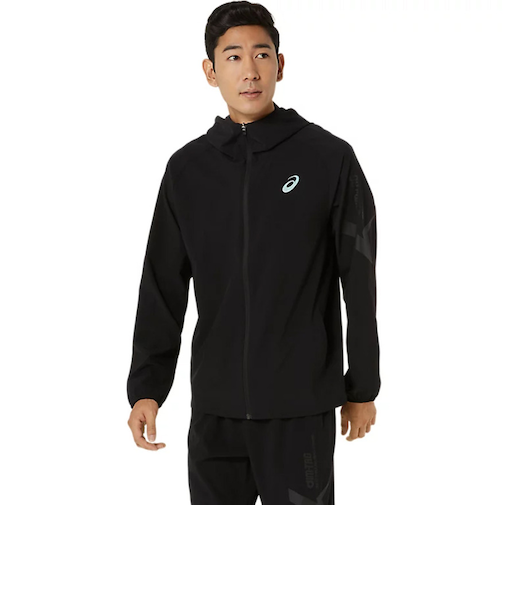 アシックス（ASICS）AIM-TRGストレッチウーブンフーディー 2031E722.001