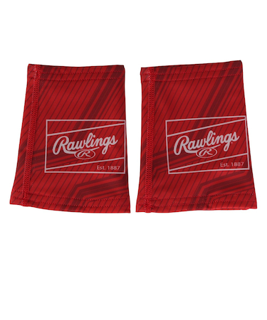 ローリングス（Rawlings）野球 両手用 リストバンド AAW14F01-RD