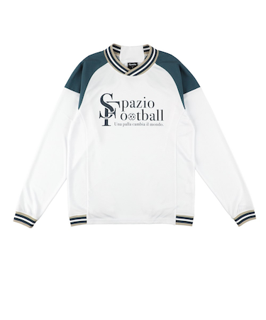 スパッツィオ(SPAZIO)サッカー フットサルウェア ジュニア ラインリブ 長袖プラシャツ GE-1017-01