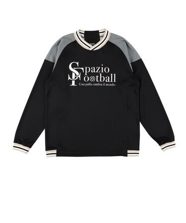 スパッツィオ(SPAZIO)サッカー フットサルウェア ジュニア ラインリブ 長袖プラシャツ GE-1017-02