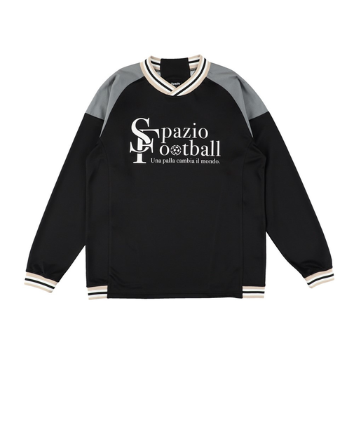 スパッツィオ(SPAZIO)サッカー フットサルウェア ジュニア ラインリブ 長袖プラシャツ GE-1017-02