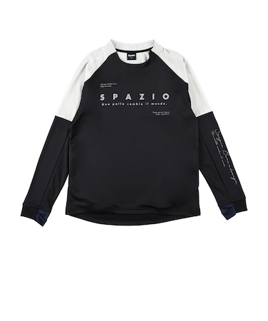 スパッツィオ(SPAZIO)サッカー フットサルウェア ジュニア 脇パネル ミッドトレーニングトップ GE-1039-02