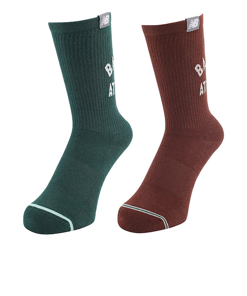 ニューバランス（new balance）ミッドカフ 2足組ソックス LAS43162AS2