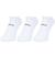 ツー・タイムズ・ユー（2XU）アンクル丈 ソックス 3足組 UQ6551E-WHT/BLK ホワイト