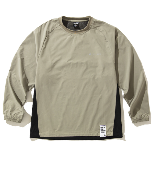 デュアリグ（DUARIG）絶耐撥水 UV ストレッチ プルオーバー 4F0016-TRSW-860SD OLV