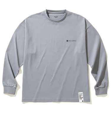 デュアリグ(DUARIG)クルーネック 長袖Tシャツ 4F0010-TRCT-863HD CGRY