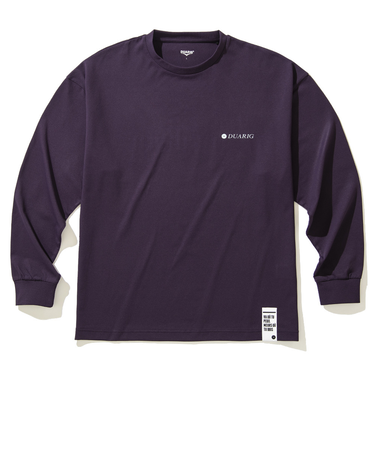 デュアリグ（DUARIG）クルーネック 長袖Tシャツ 4F0010-TRCT-863HD VIO