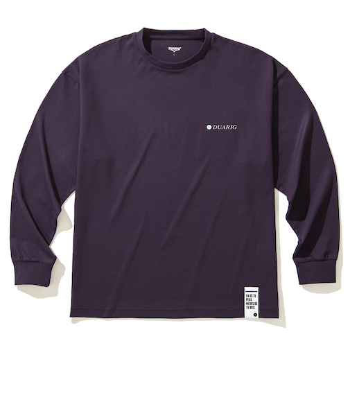 デュアリグ（DUARIG）クルーネック 長袖Tシャツ 4F0010-TRCT-863HD VIO