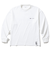 デュアリグ（DUARIG）クルーネック 長袖Tシャツ 4F0010-TRCT-863HD WHT