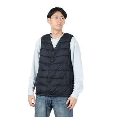 エルケクス（ELKEX）LIGHT PADDING ベスト EKM4FA0014 NVY