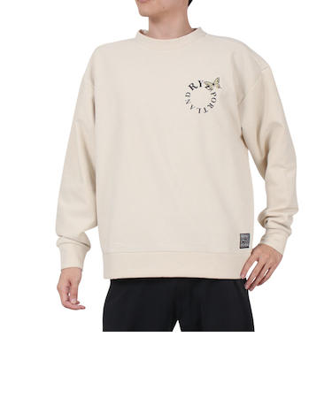 ライズ（RYZ）バタフライ クルーネック スウェット RZ10CD24FW0010 OWHT