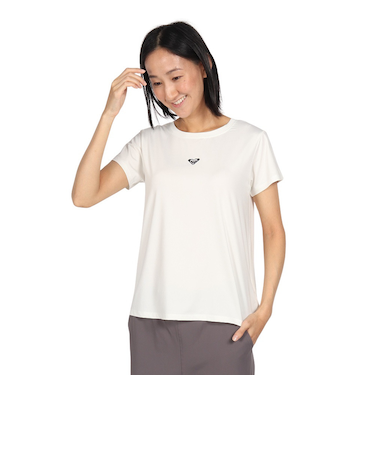 ロキシー（ROXY）水陸両用 速乾 UVカット Tシャツ FEEL YOUR CHAKRA 24FWRST244533WHT