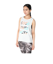 ロキシー（ROXY）水陸両用 速乾 UVカット タンクトップ GOOD VIBES 24FWRSL244529WHT