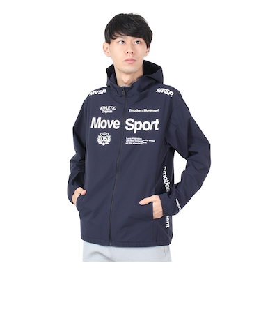 デサント（DESCENTE）AIRY TRANSFER ウォーム オーセンティックロゴ フーディー ST4FJK21M NV00