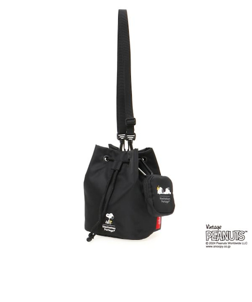 マンハッタンポーテージ（ManhattanPortage）St. George Drawstring PEANUTS ショルダーバッグ MP2424PEANU…