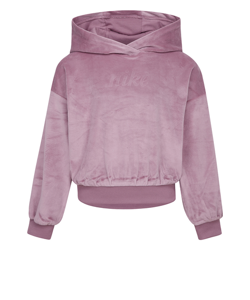 ナイキ(NIKE)ガールズ コージー プルオーバーパーカー 36M472-PB6