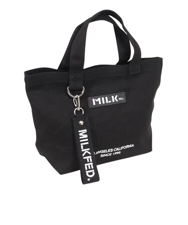 BAR AND UNDER ロゴ ランチ トートバッグ 103201053015-BLACK