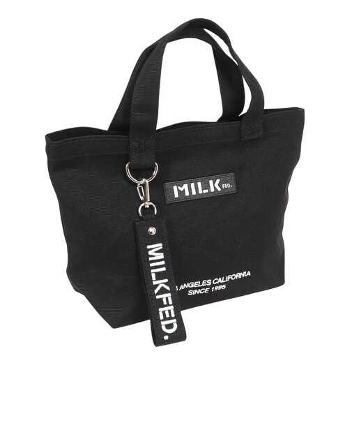 BAR AND UNDER ロゴ ランチ トートバッグ 103201053015-BLACK