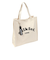 PIPING スクエア トートバッグ COOPER ロゴ 103212053011-WHITE