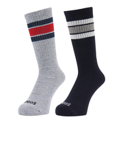 ロゴス 2足組 ウール クルー ソックス 3275-26M AST