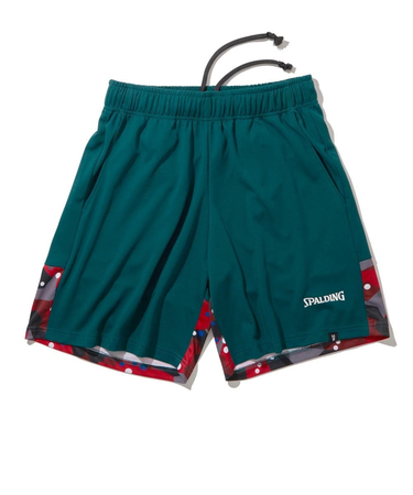 スポルディング（SPALDING）バスケットボールウェア プラクティスパンツ ポルカドット カモ ヘム SMP24111SP