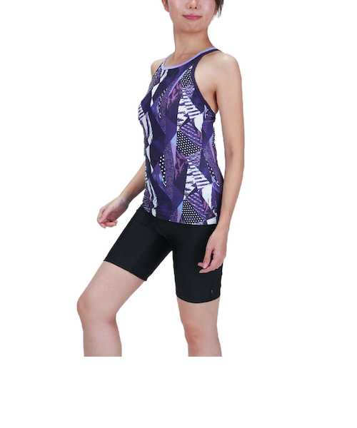 ミズノ（MIZUNO）フィットネス水着 レディース 水泳 アクア