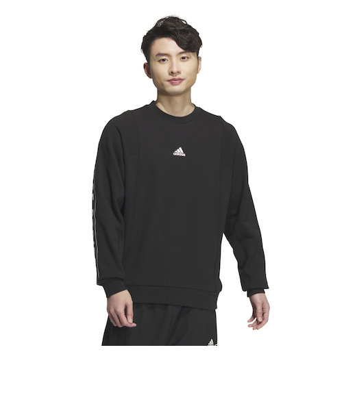 アディダス（adidas）ワーディングパック ルーズフィット フレンチテリー スウェットシャツ KWX97-JG8590