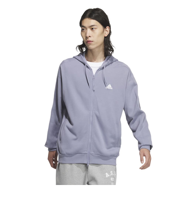 アディダス（adidas）ワーディングパック ルーズフィット フレンチテリー フルジップパーカー KWX99-JG8598